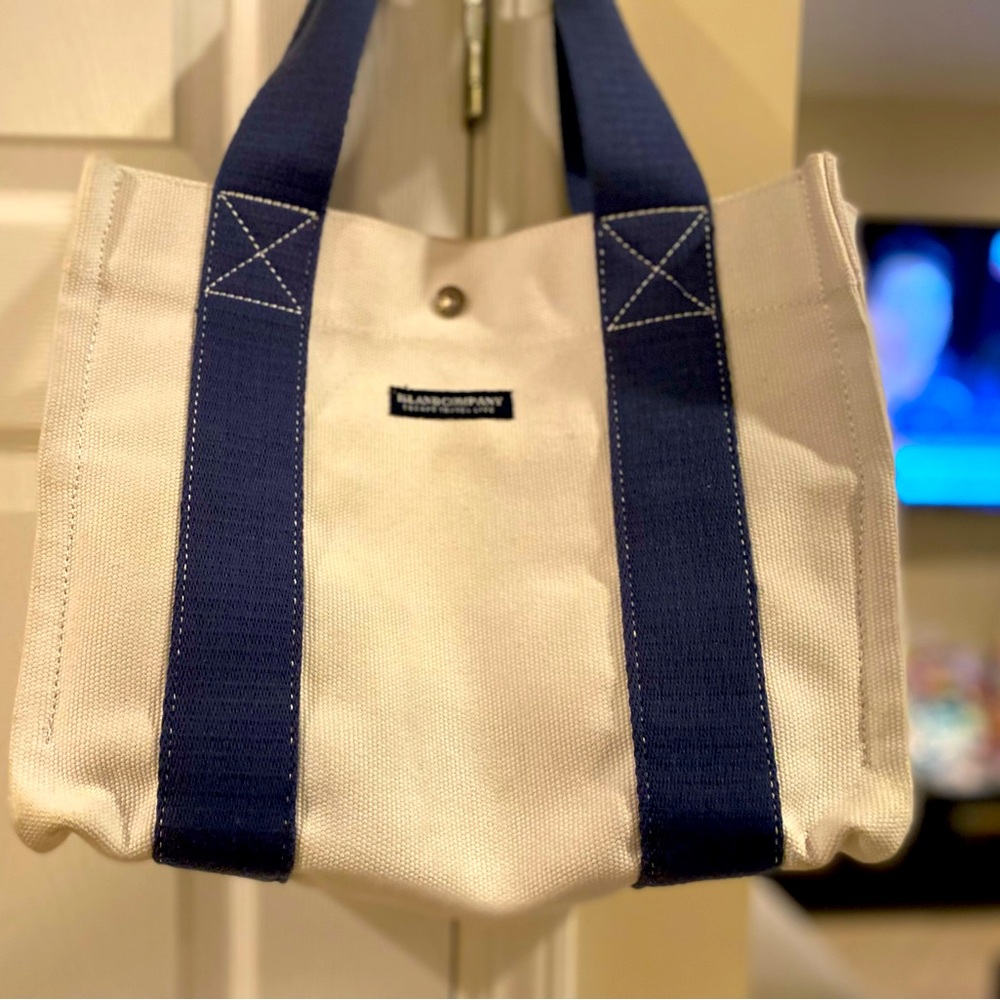 Like new Island Company canvas convertible tote